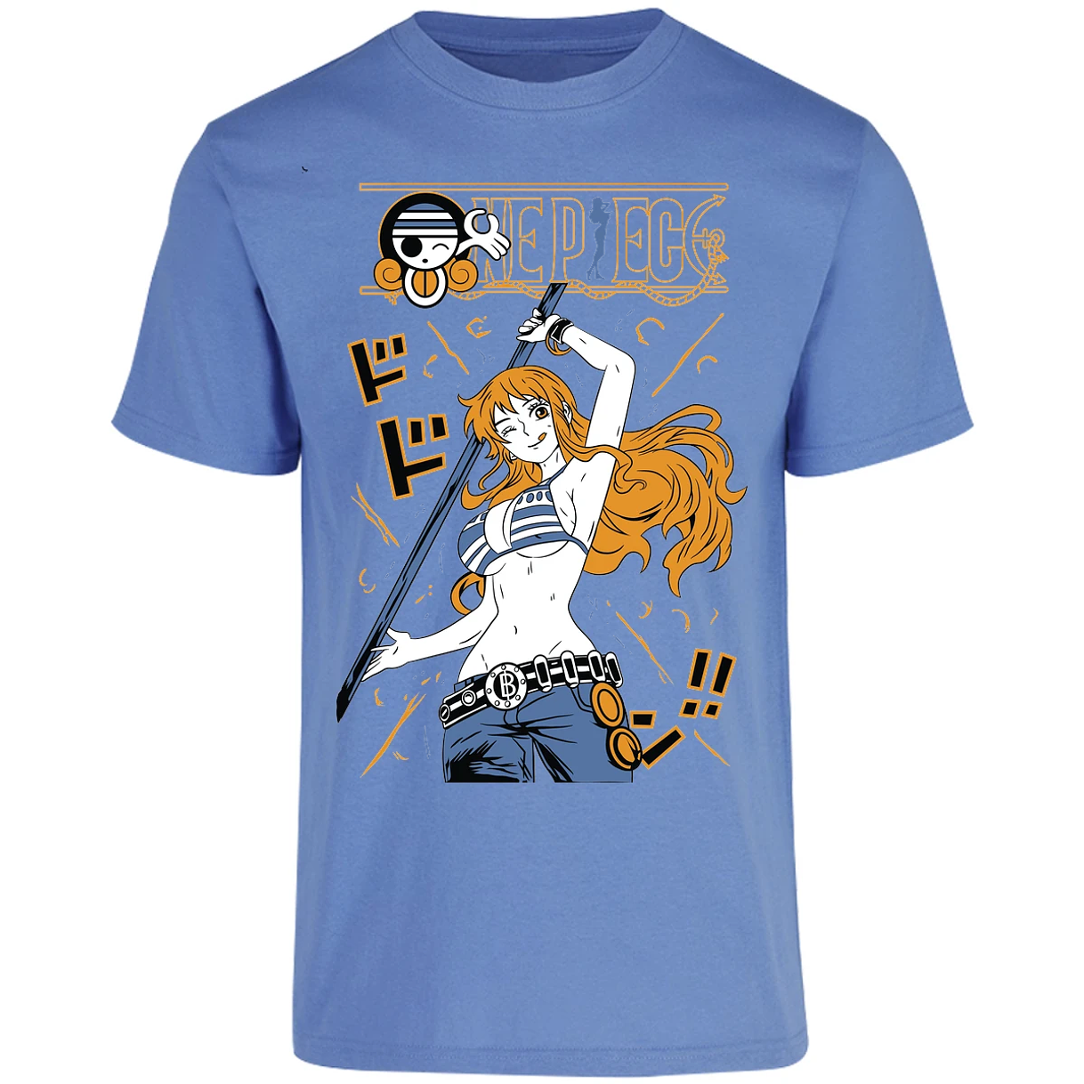 Playera One Piece Nami Basic para Adulto 50