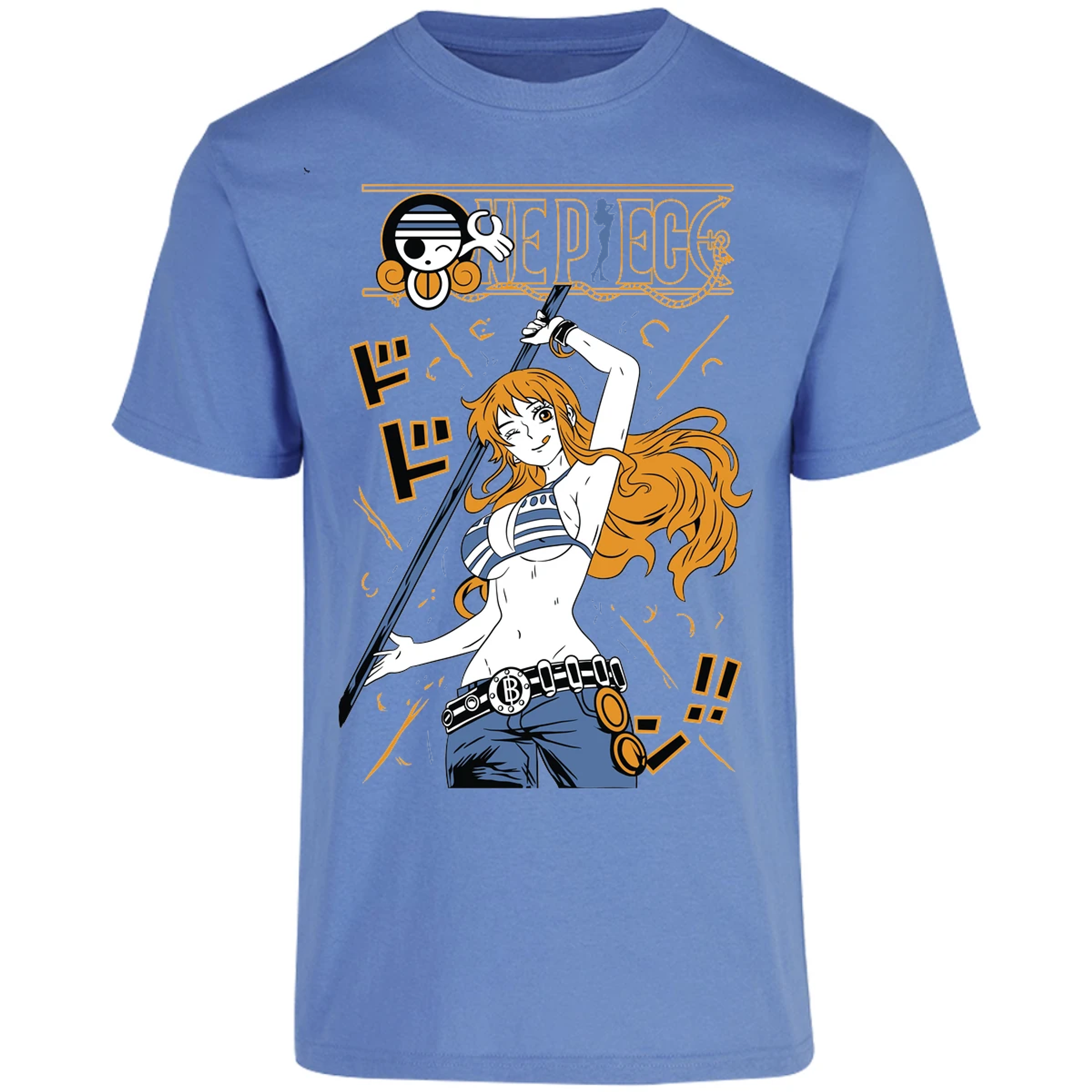 Playera One Piece Nami Basic para Adulto 50