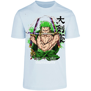 Playera One Piece Zoro Pdf para Adulto