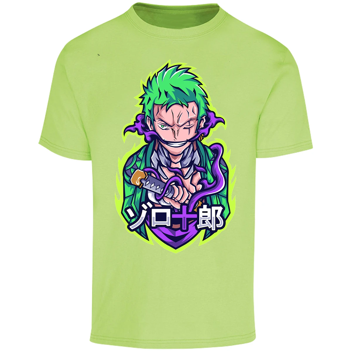 Playera One Piece Anime Zoro Roronoa para Adulto 11
