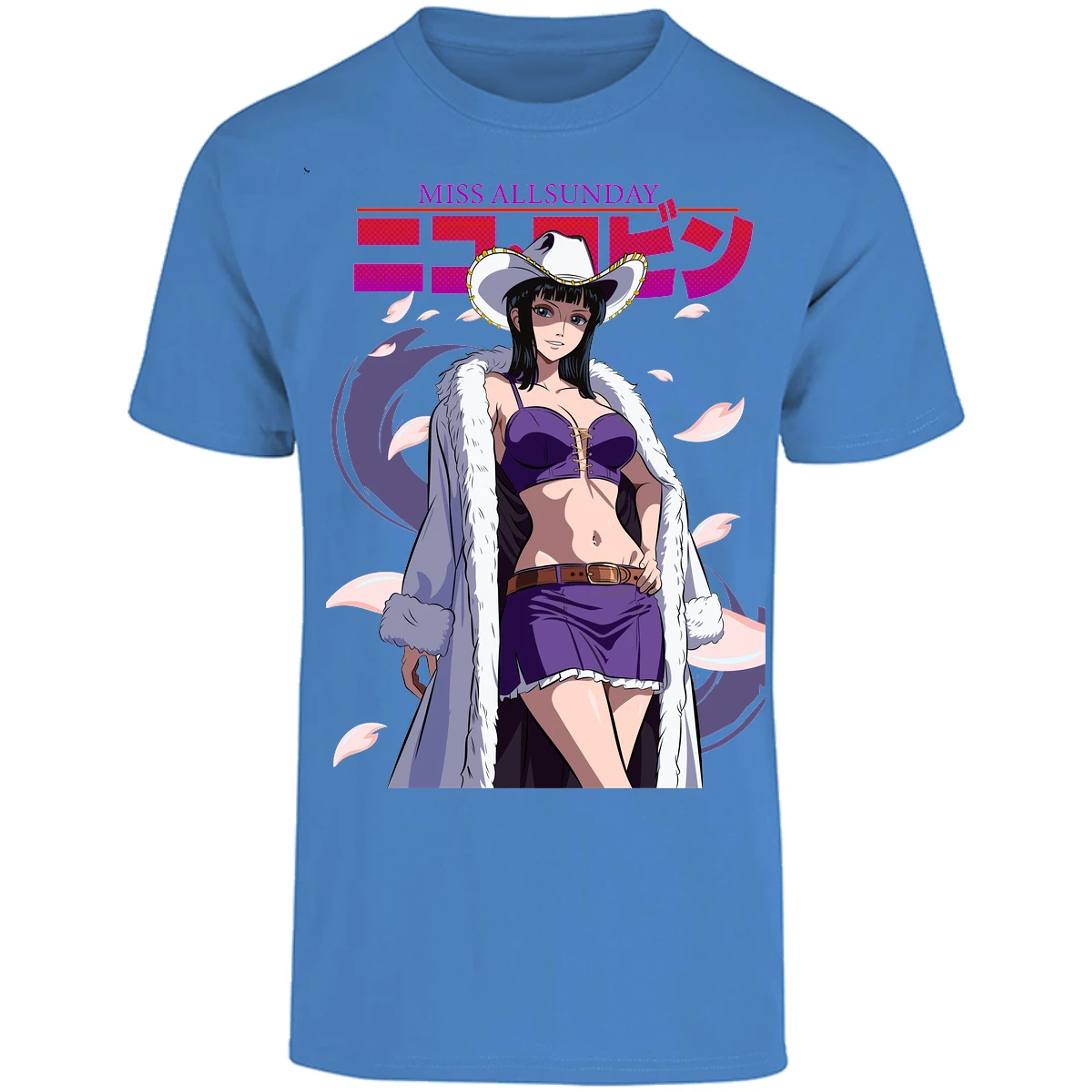 Playera One Piece Nico Miss Allsunday para Adulto 48