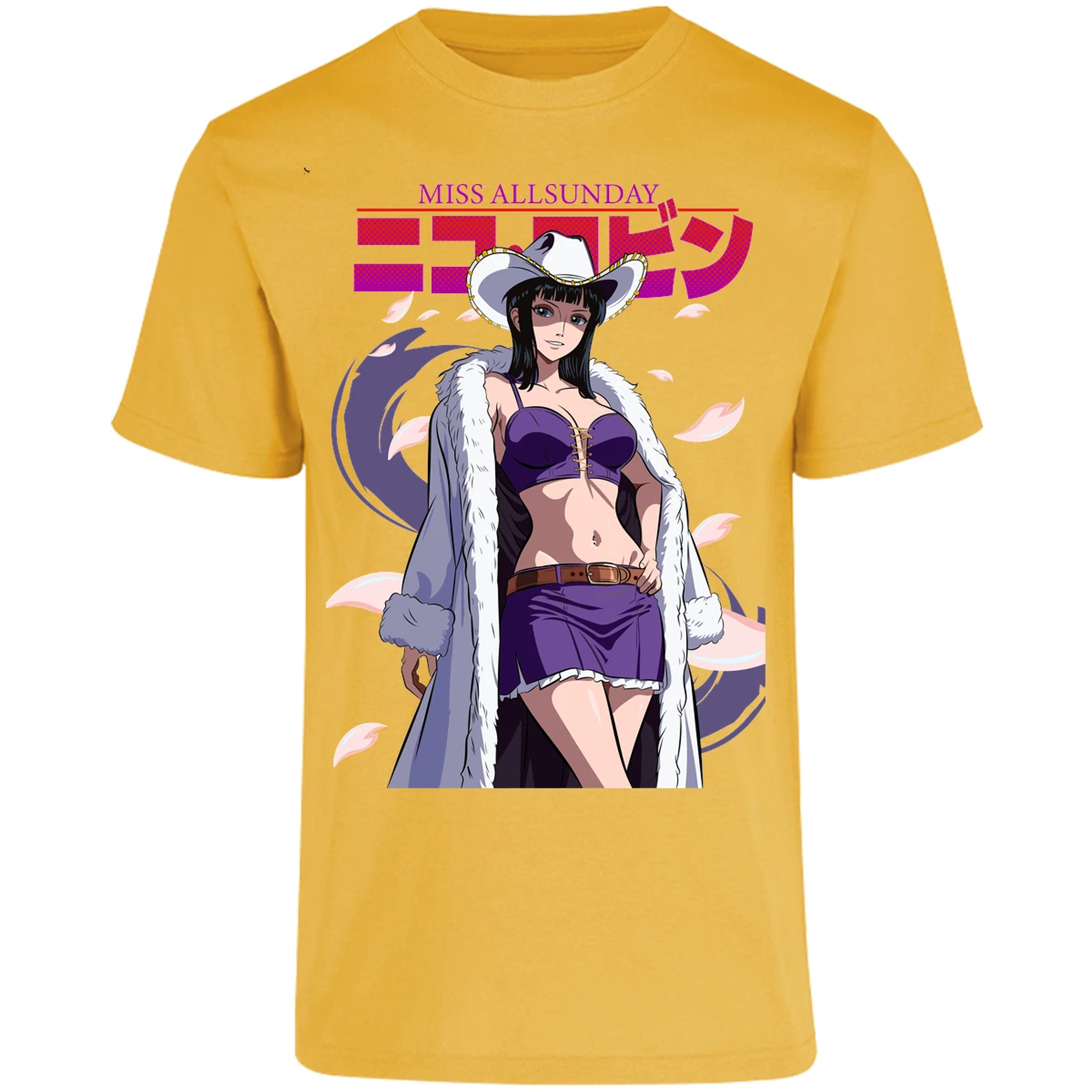 Playera One Piece Nico Miss Allsunday para Adulto 41