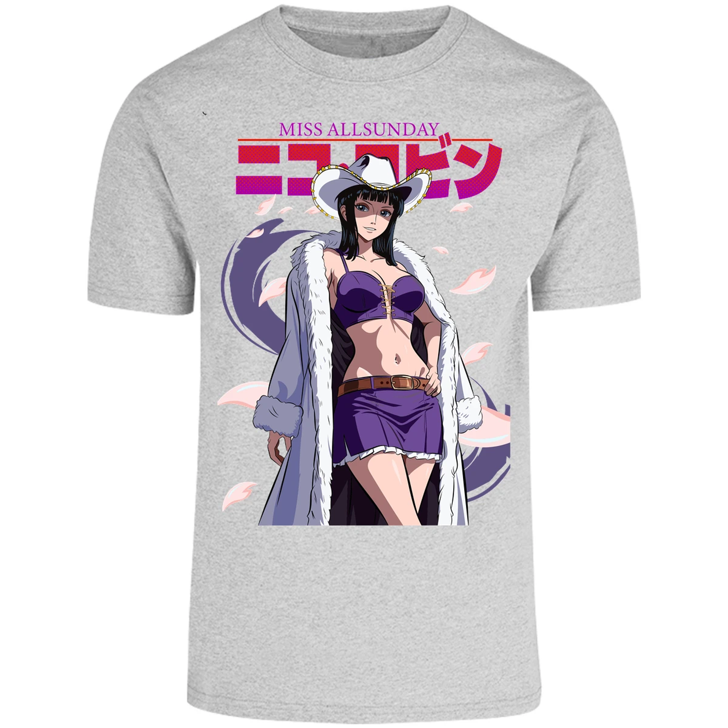 Playera One Piece Nico Miss Allsunday para Adulto 31