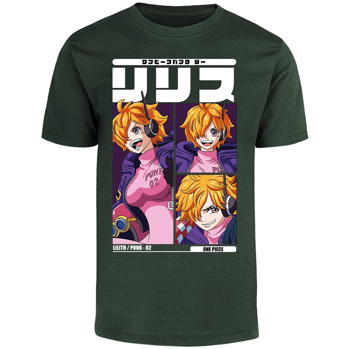 Playera One Piece Lilith Anime para Adulto 4
