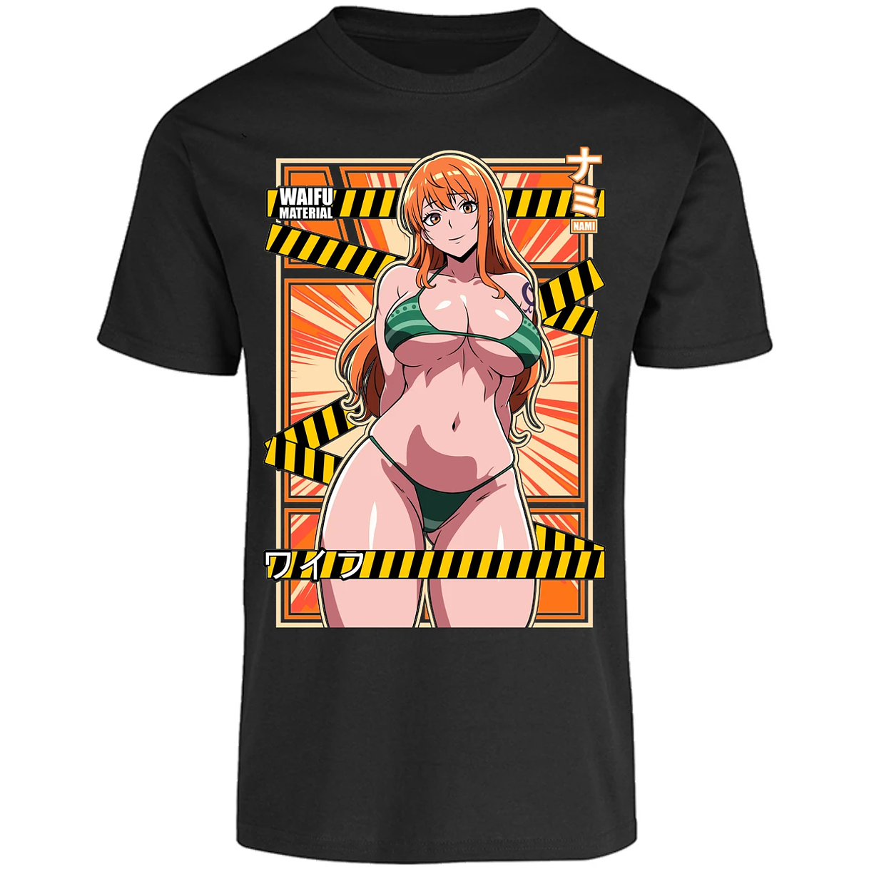 Playera One Piece Waifu Nami para Adulto 30