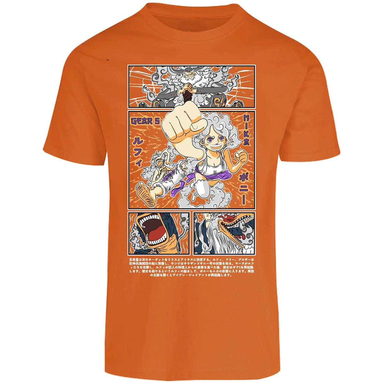 Playera One Piece Luffy Y Booney para Adulto 18