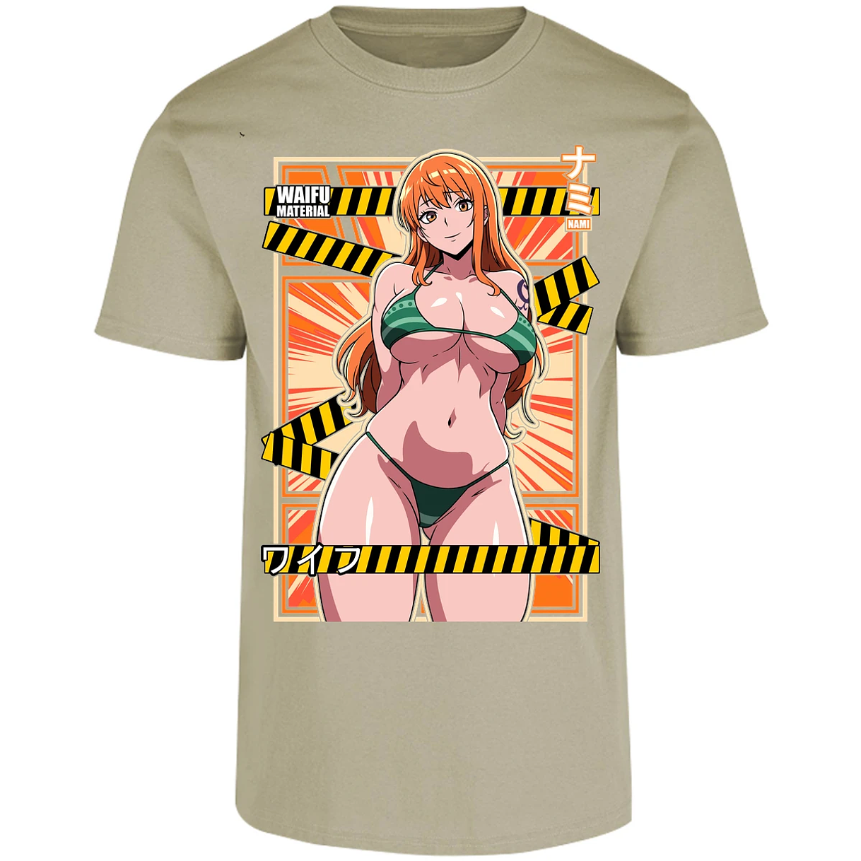 Playera One Piece Waifu Nami para Adulto 19