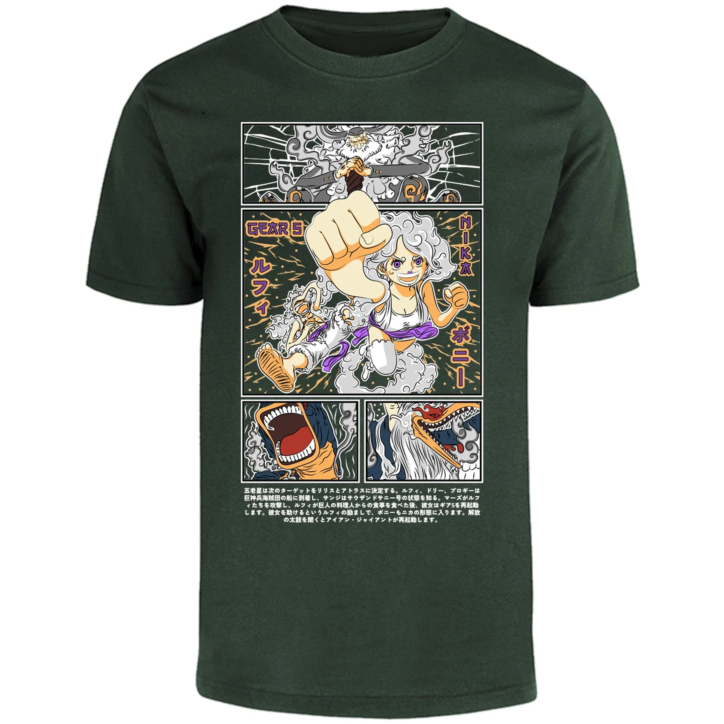 Playera One Piece Luffy Y Booney para Adulto 20