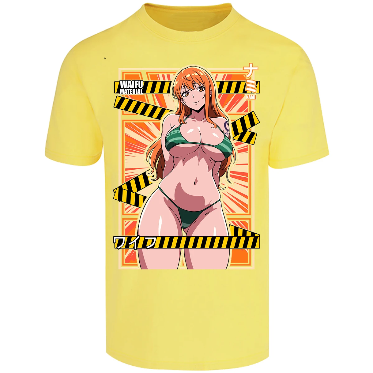 Playera One Piece Waifu Nami para Adulto 6