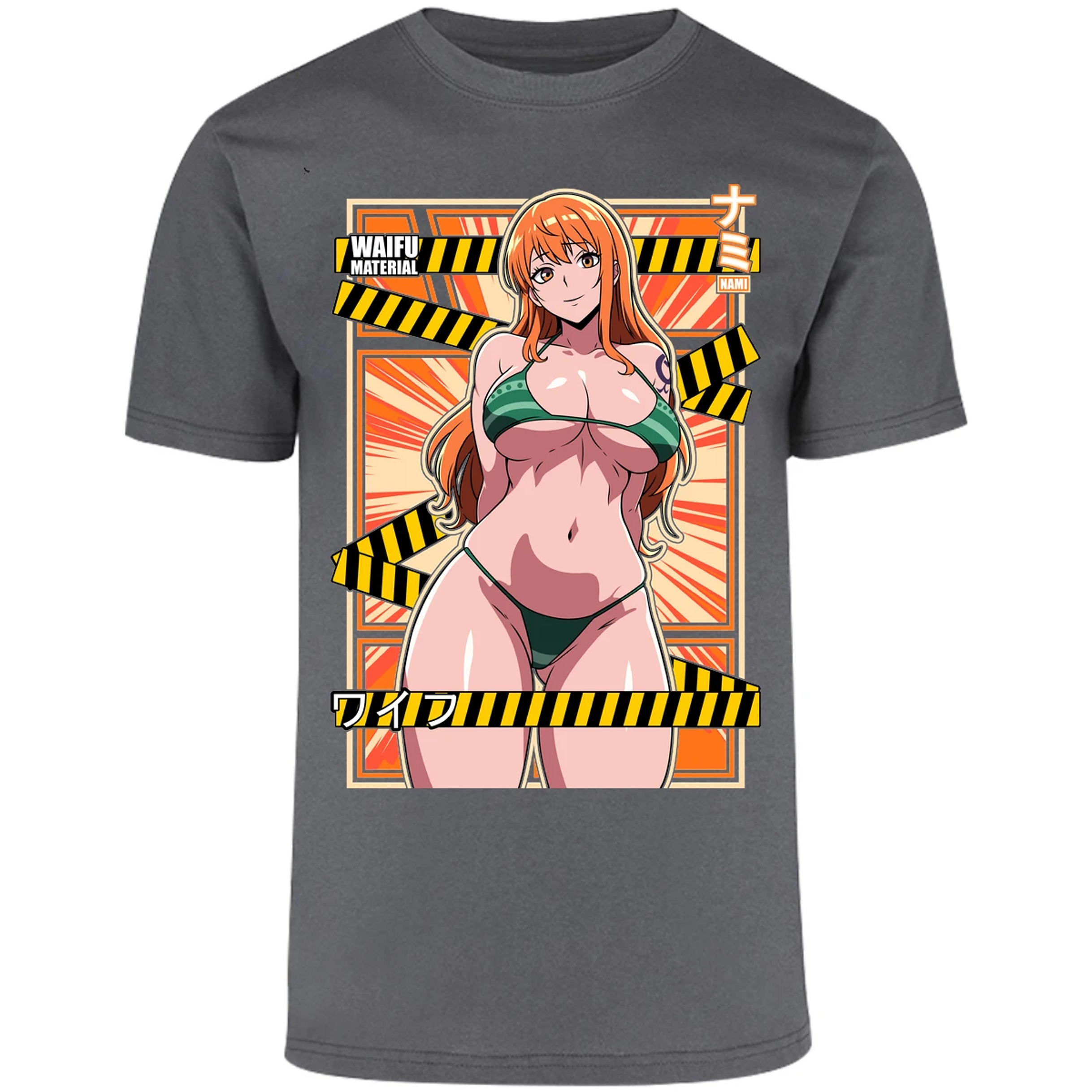 Playera One Piece Waifu Nami para Adulto 10
