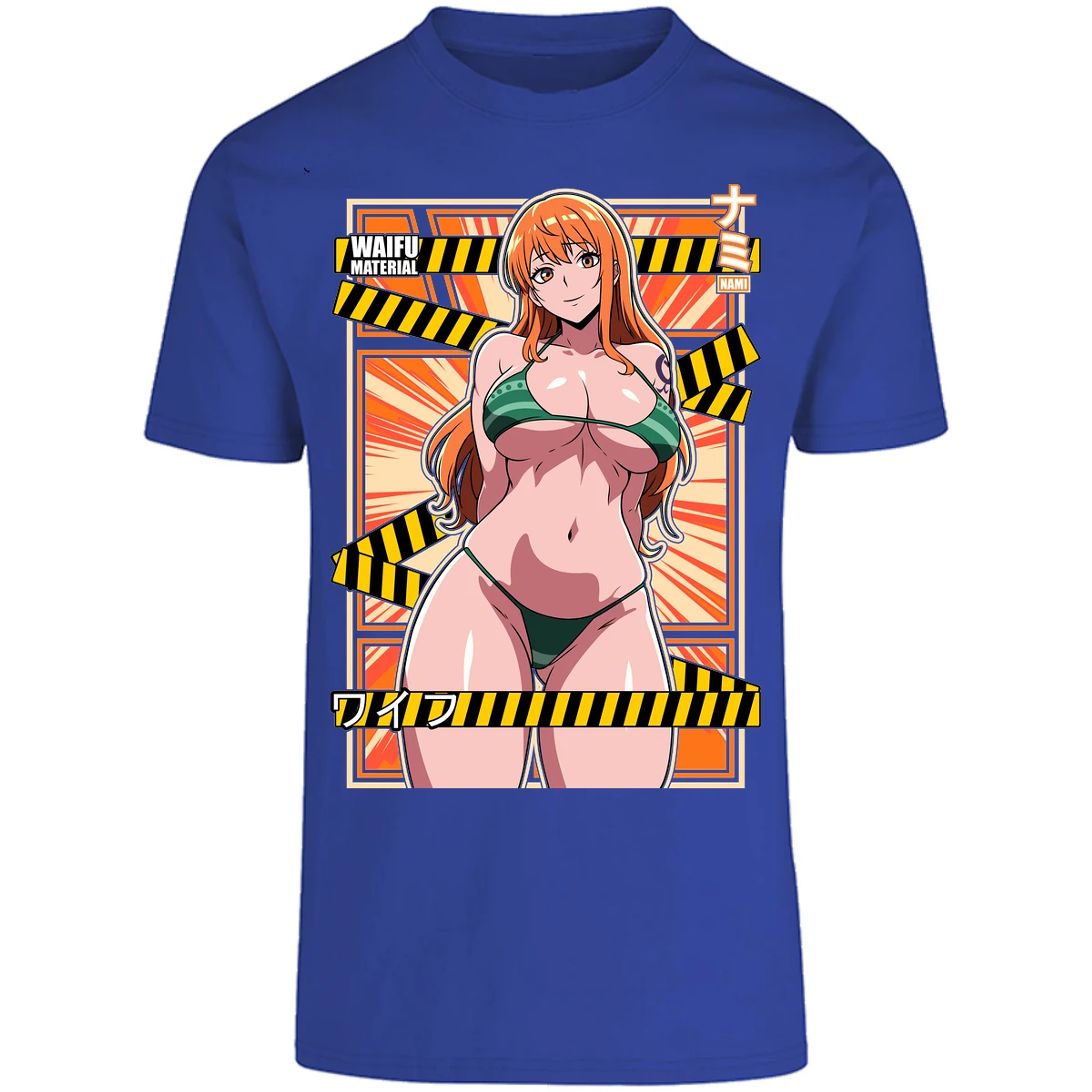 Playera One Piece Waifu Nami para Adulto 22