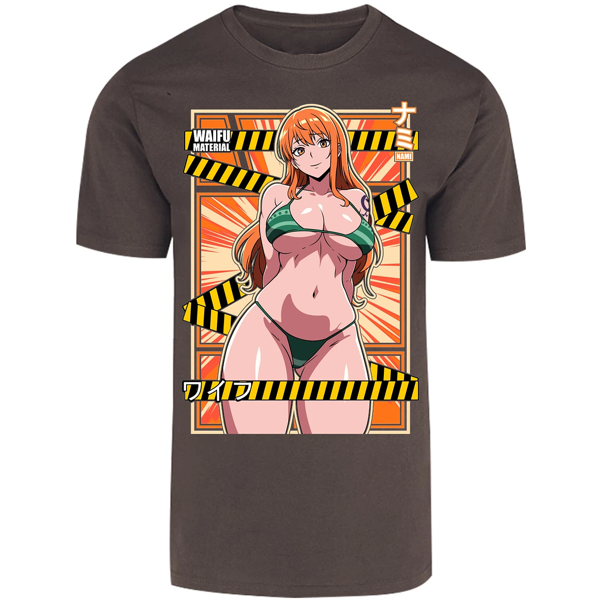 Playera One Piece Waifu Nami para Adulto 16