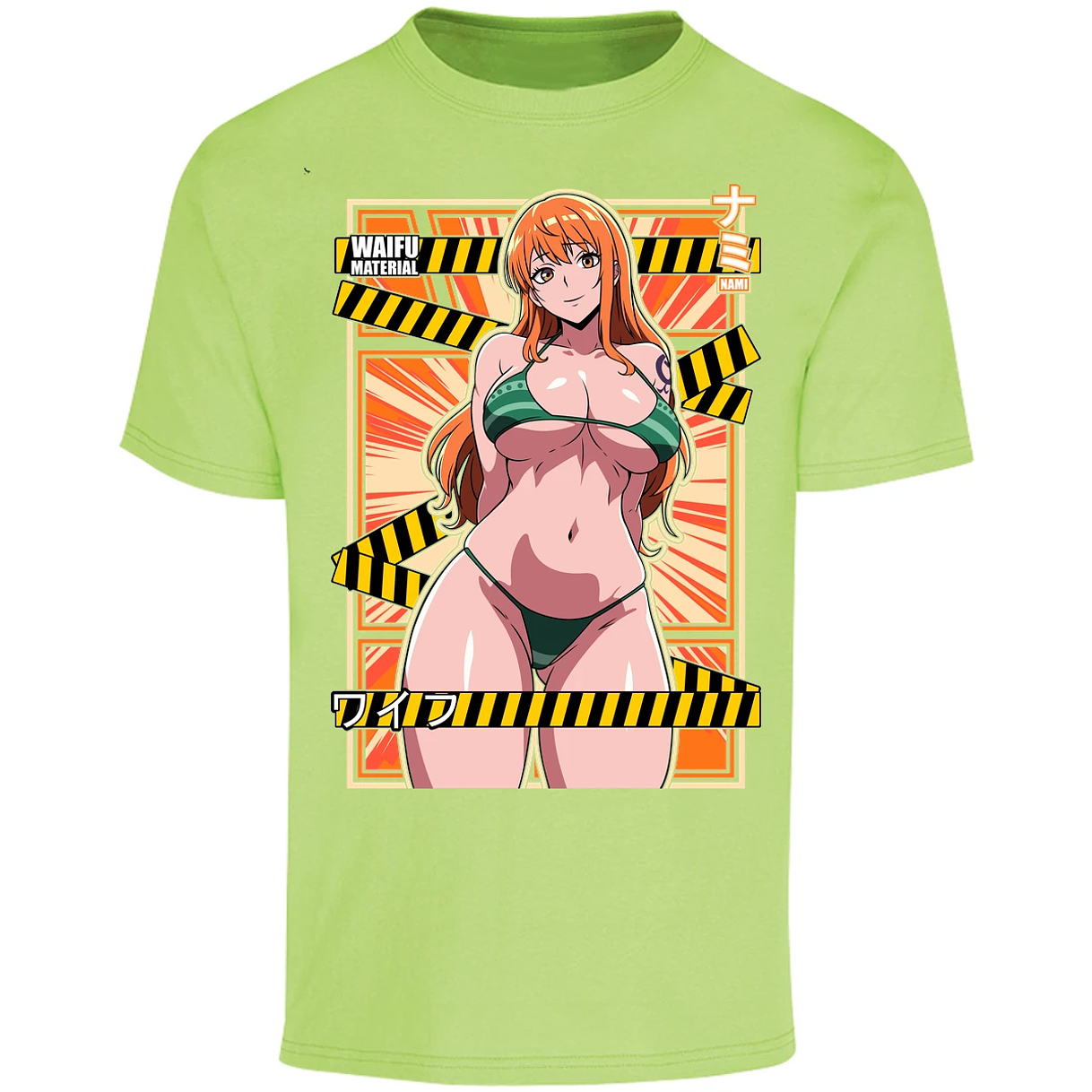 Playera One Piece Waifu Nami para Adulto 47