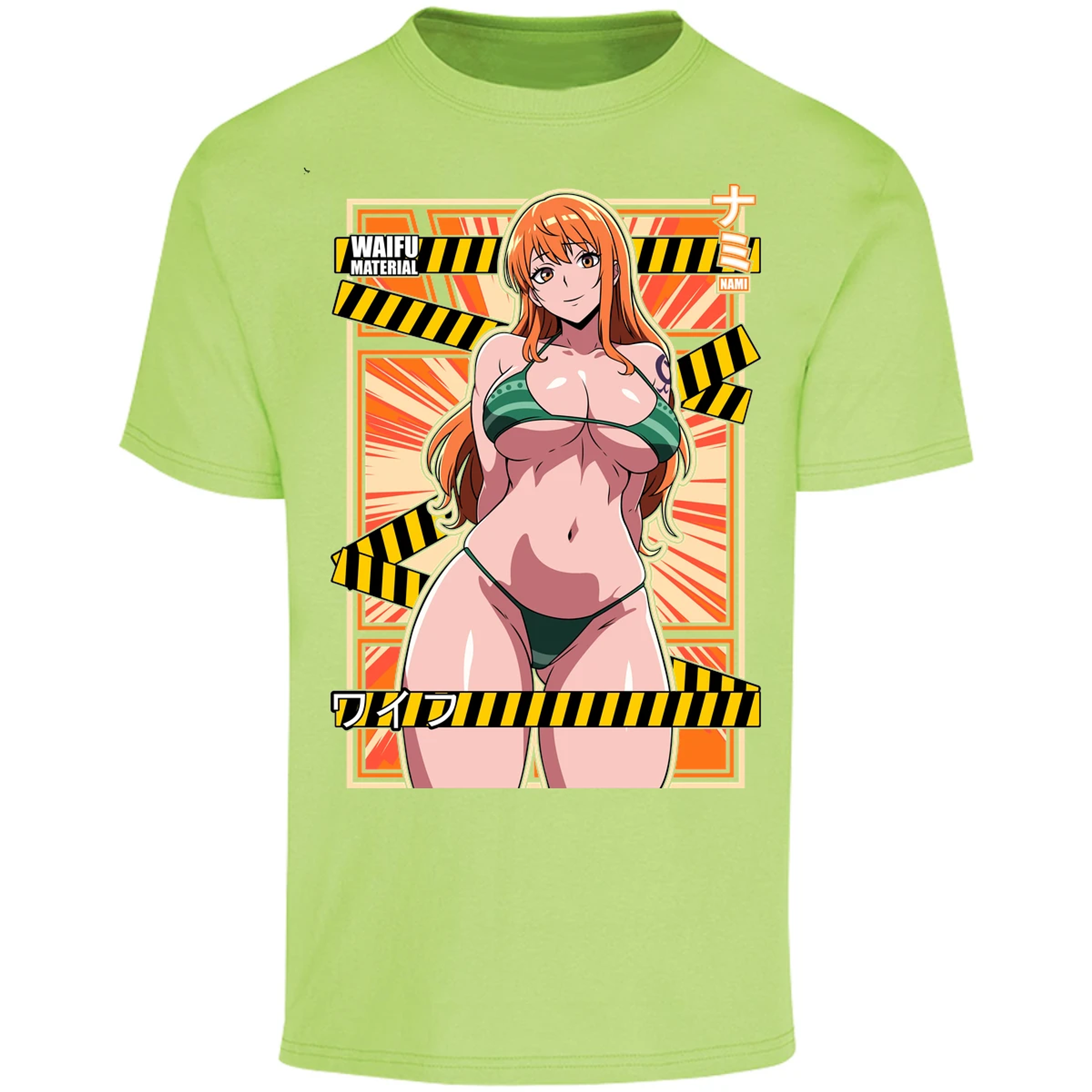 Playera One Piece Waifu Nami para Adulto 47
