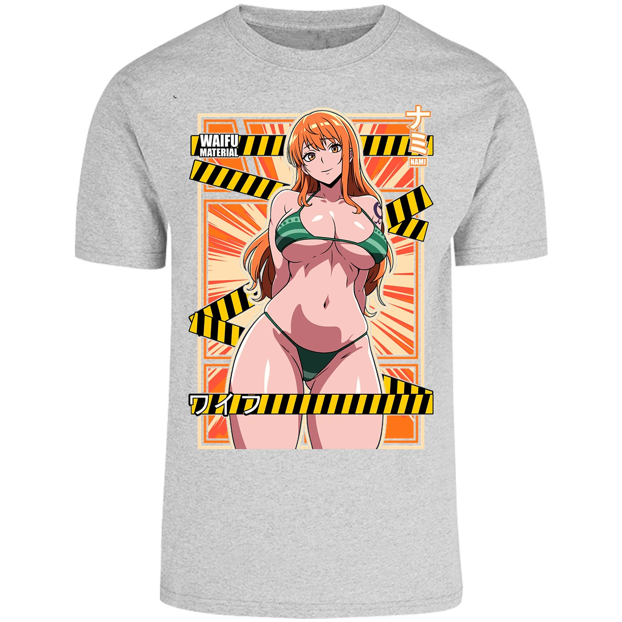 Playera One Piece Waifu Nami para Adulto 12