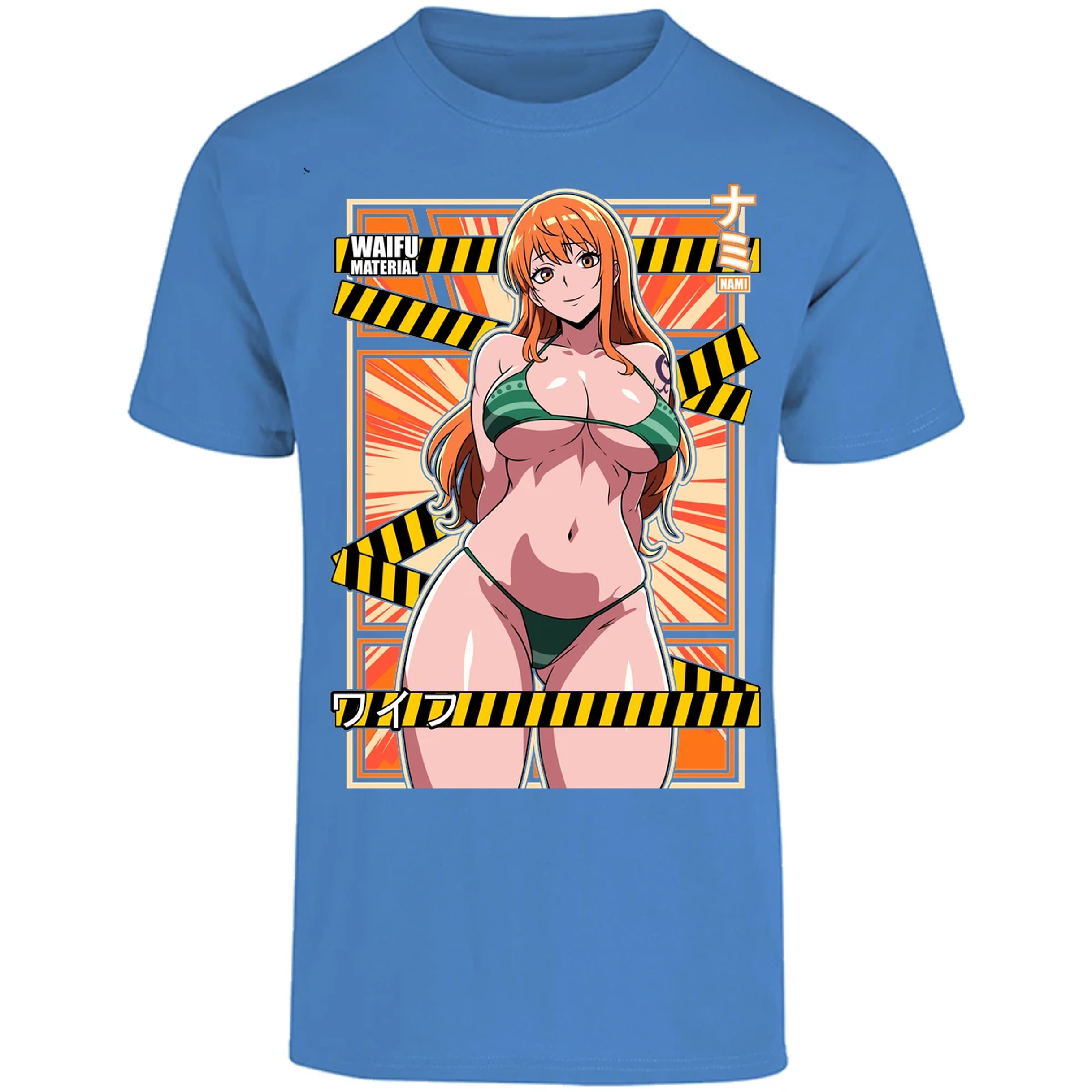 Playera One Piece Waifu Nami para Adulto 32