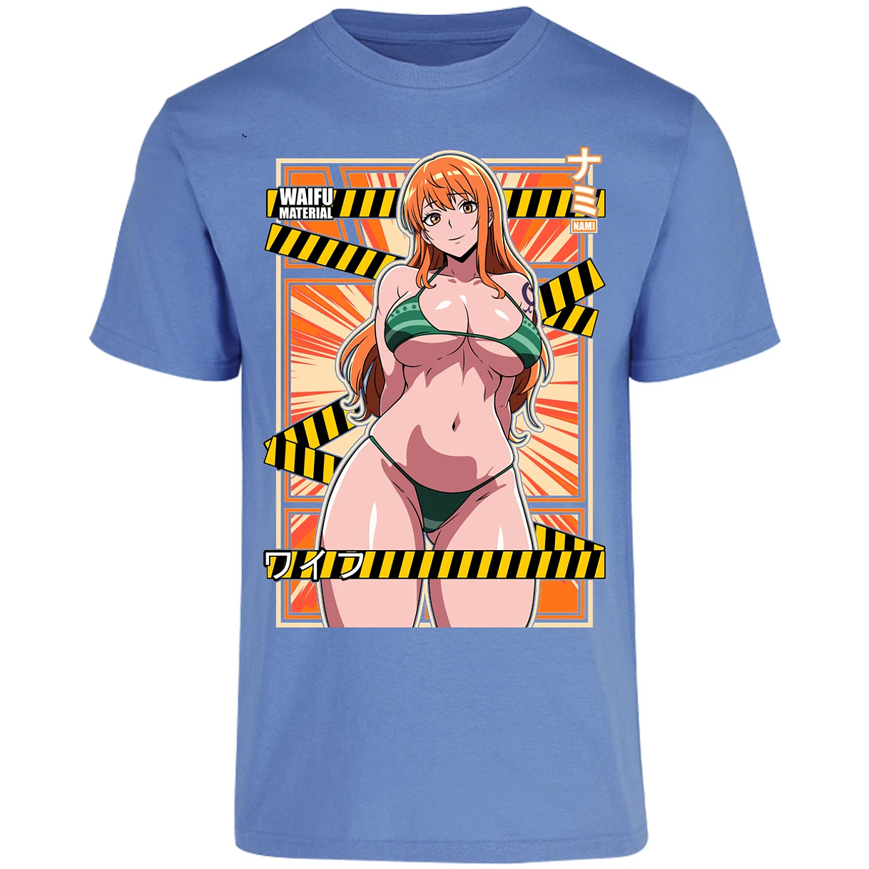 Playera One Piece Waifu Nami para Adulto 14