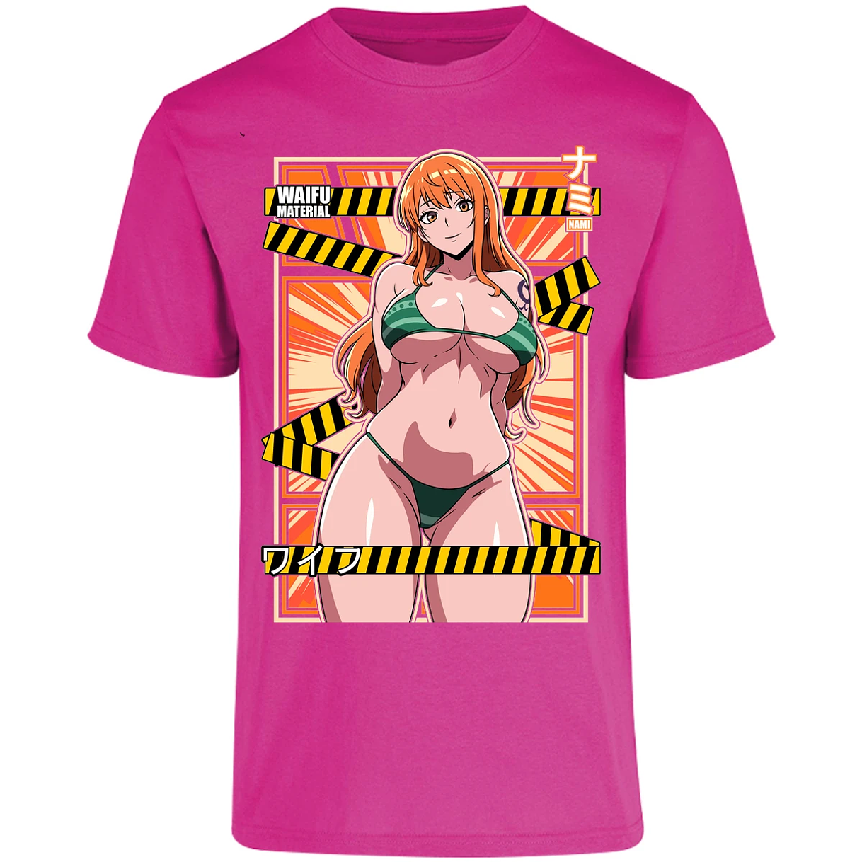 Playera One Piece Waifu Nami para Adulto 37
