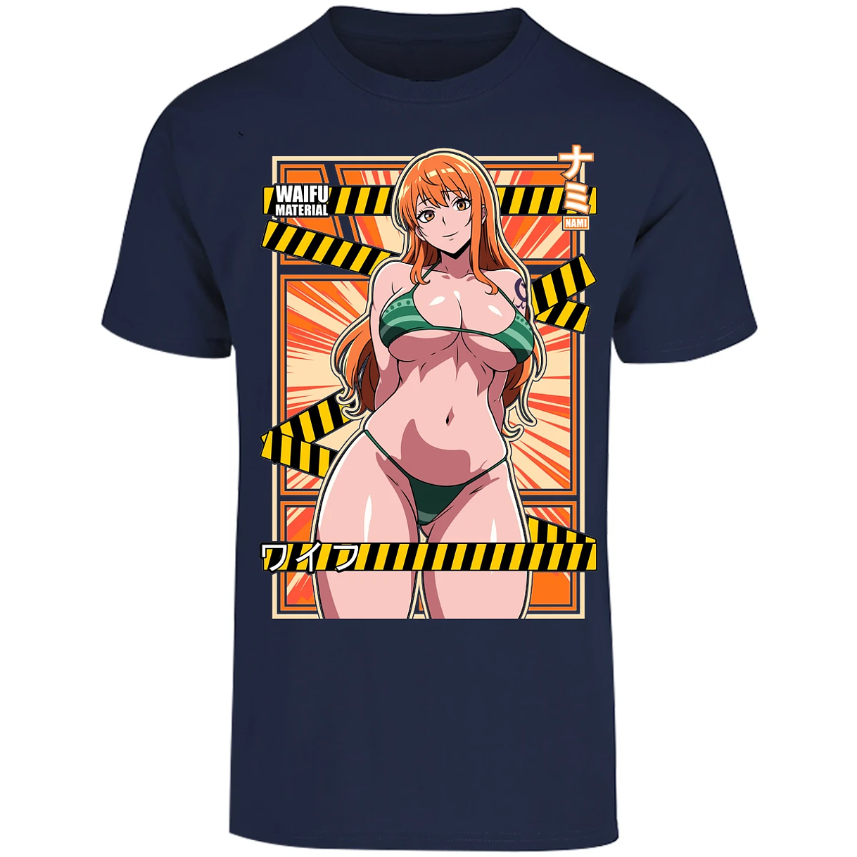 Playera One Piece Waifu Nami para Adulto 34