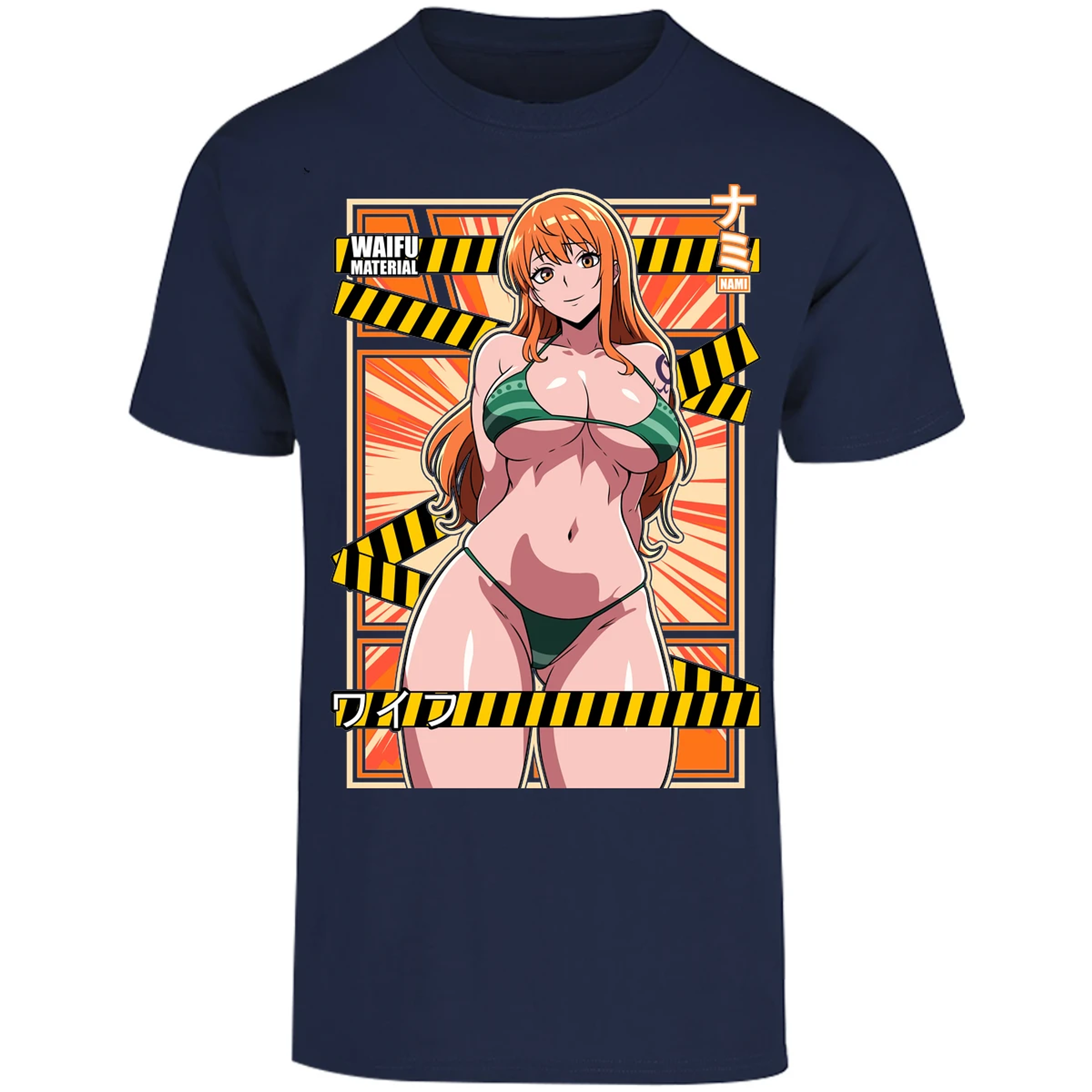 Playera One Piece Waifu Nami para Adulto 34