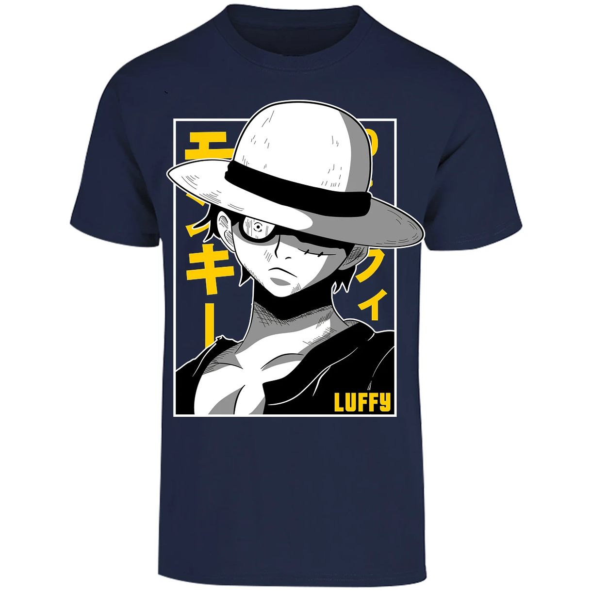 Playera One Piece Luffy Basic para Adulto 2
