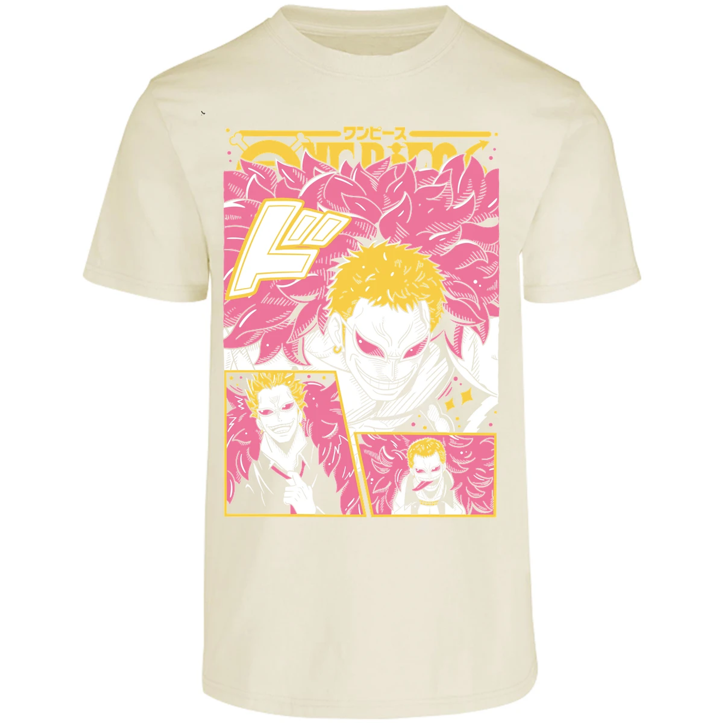 Playera One Piece Diseo Doflamingo para Adulto 50