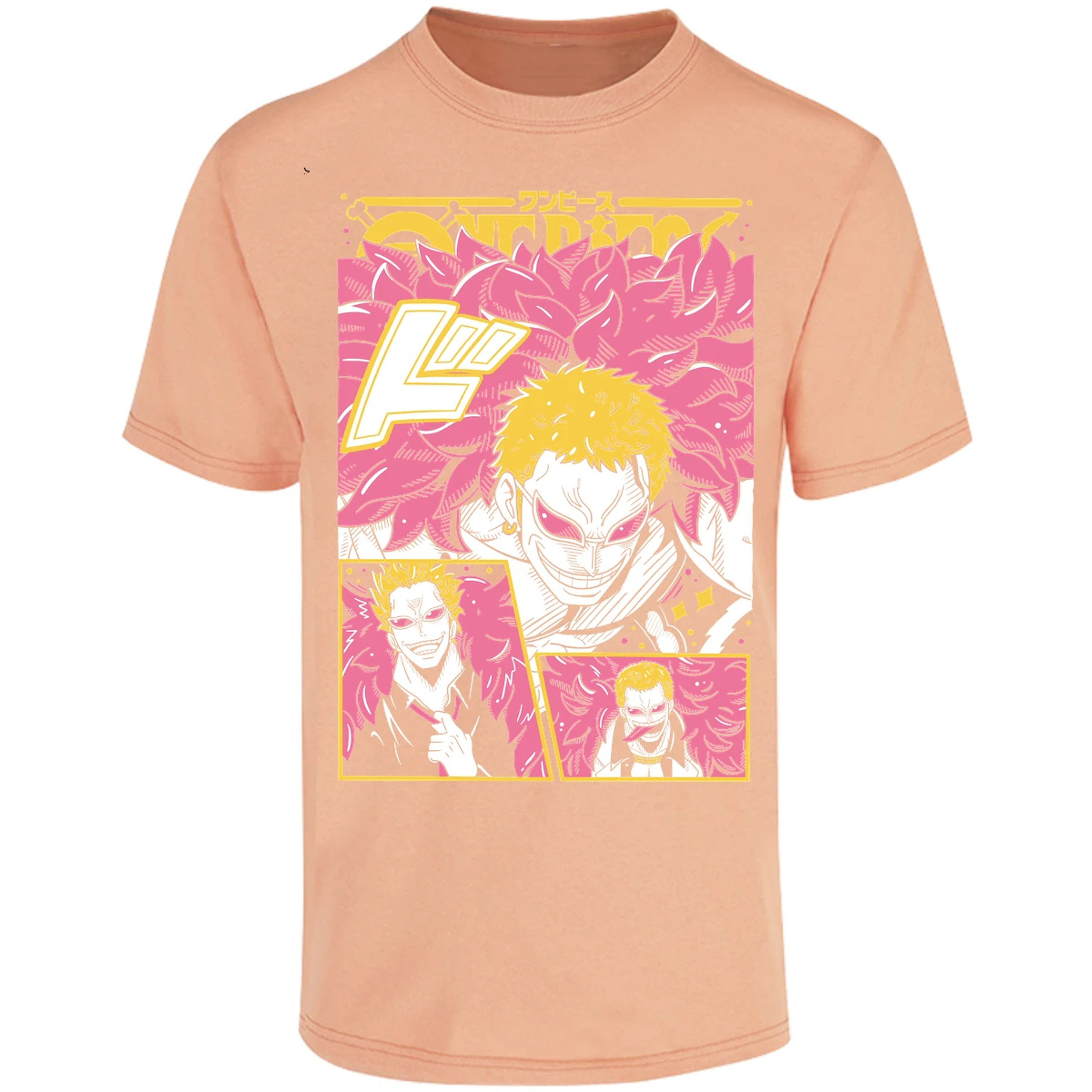 Playera One Piece Diseo Doflamingo para Adulto 4