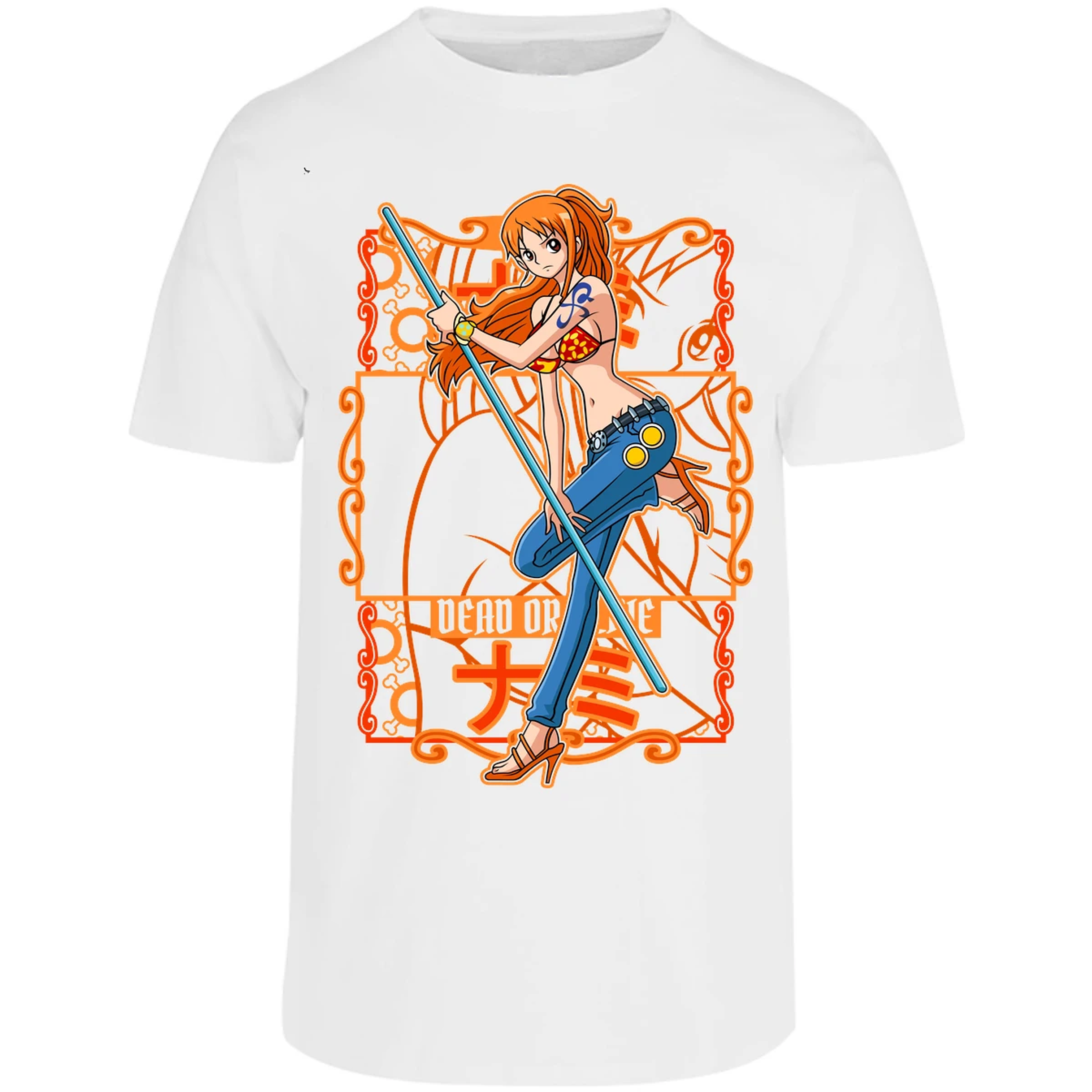 Playera One Piece Nami One Piece para Adulto 25