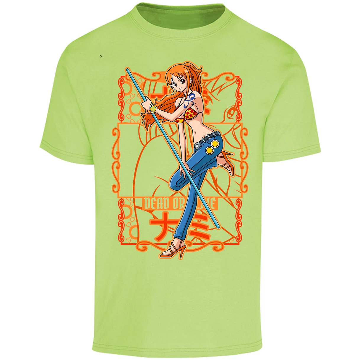 Playera One Piece Nami One Piece para Adulto 14