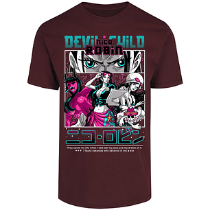 Playera One Piece Nico Robin Anime para Adulto