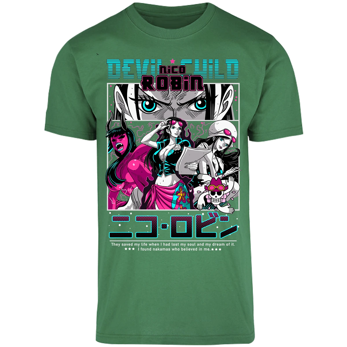 Playera One Piece Nico Robin Anime para Adulto 44