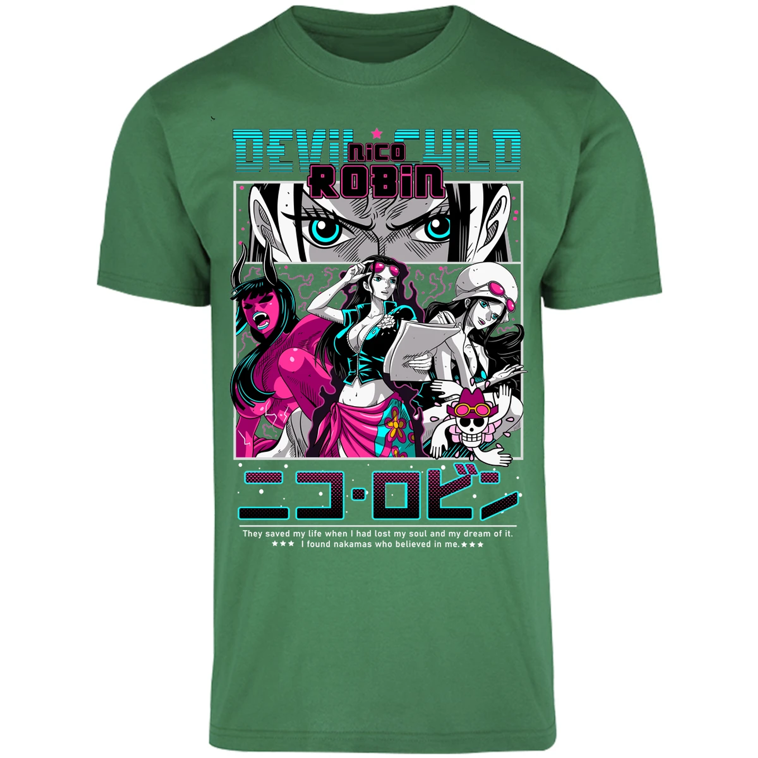 Playera One Piece Nico Robin Anime para Adulto 44