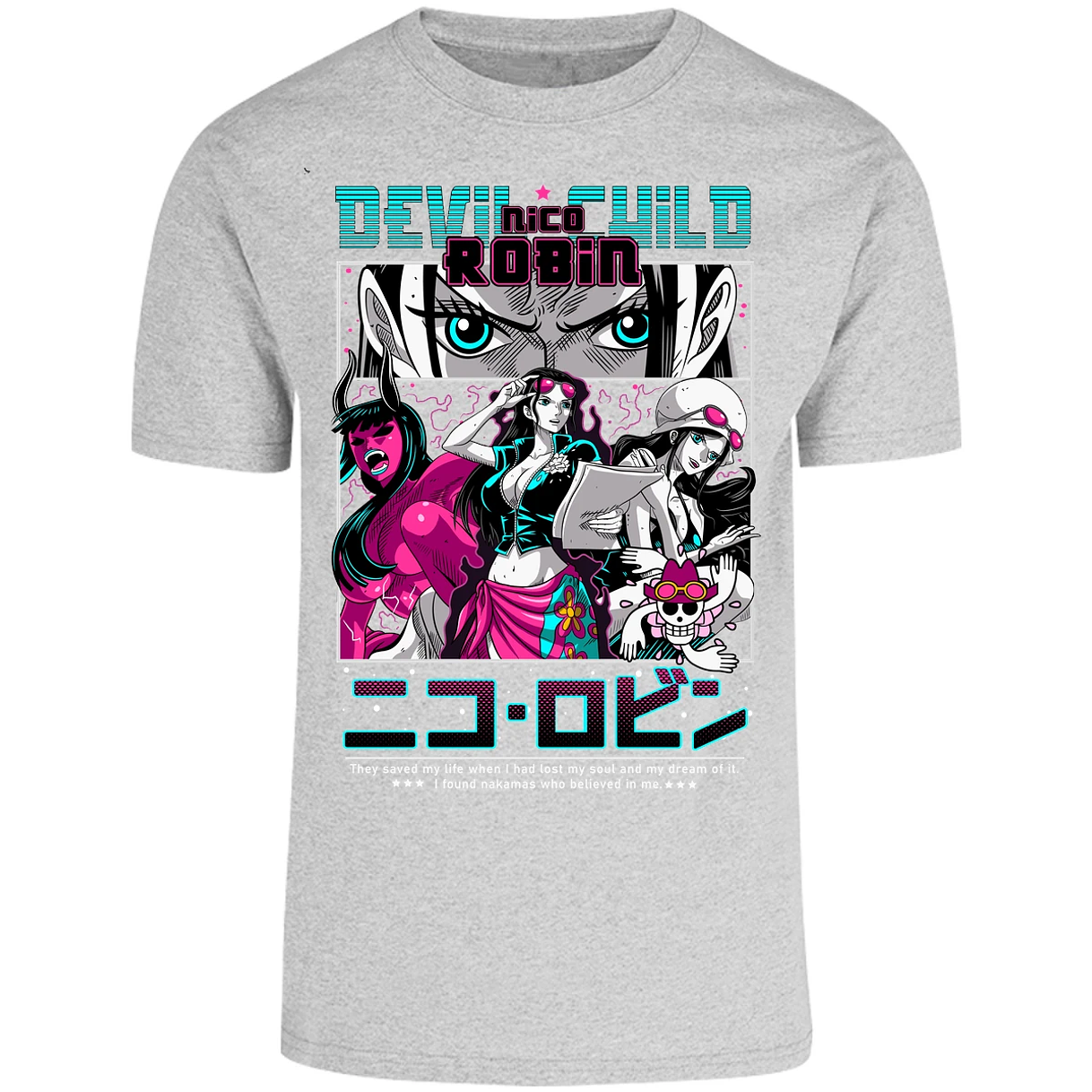 Playera One Piece Nico Robin Anime para Adulto 42