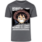 Playera One Piece Luffy Text para Adulto - Miniatura 17