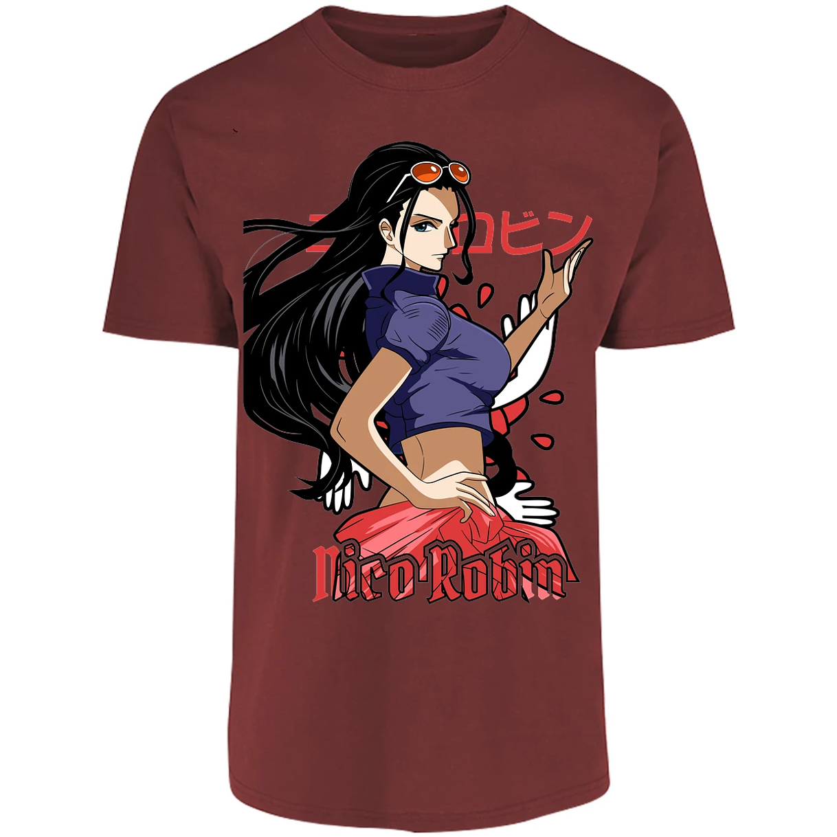 Playera One Piece Nico Robin para Adulto 8