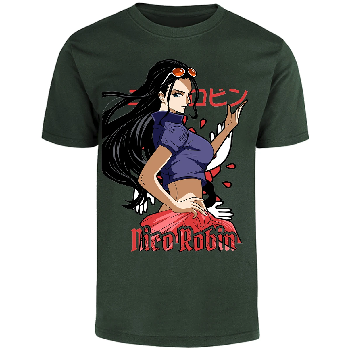 Playera One Piece Nico Robin para Adulto 4