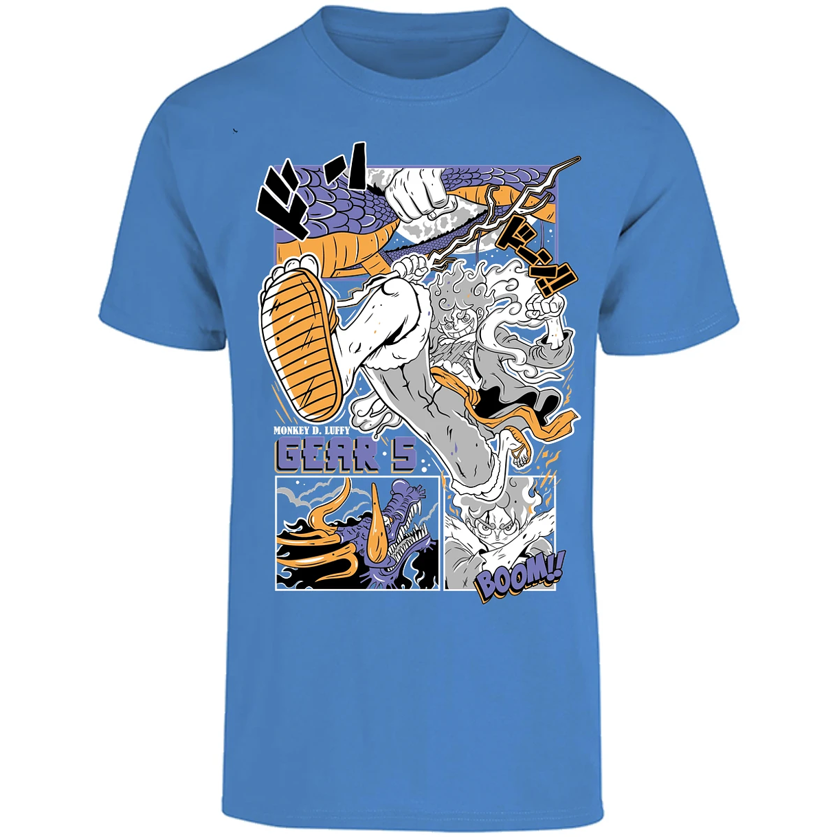 Playera One Piece Luffy Gear 5 para Adulto 13