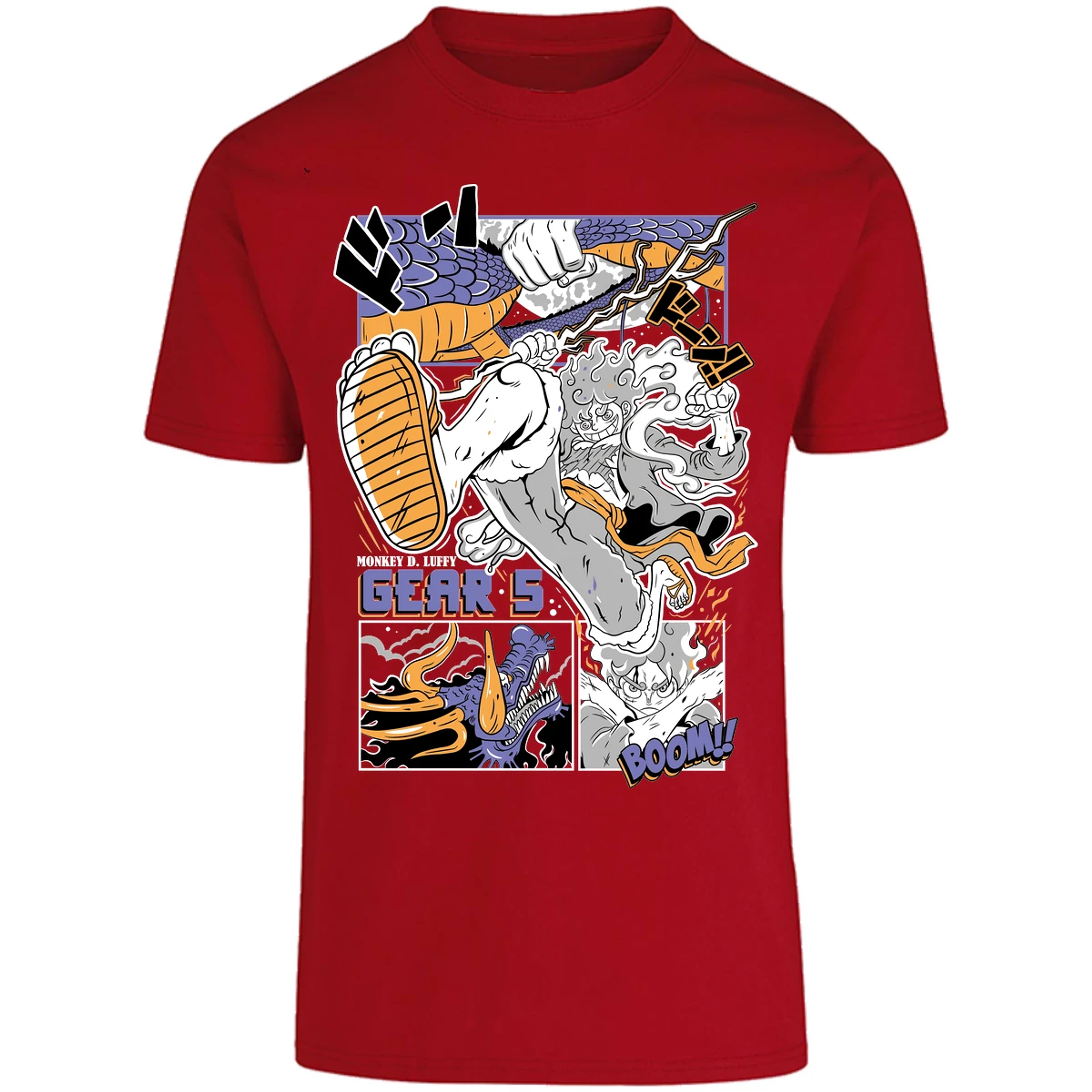Playera One Piece Luffy Gear 5 para Adulto 18