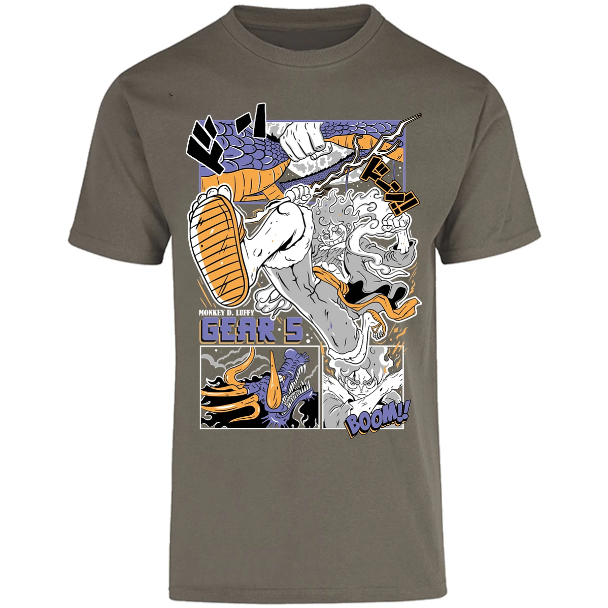 Playera One Piece Luffy Gear 5 para Adulto 25