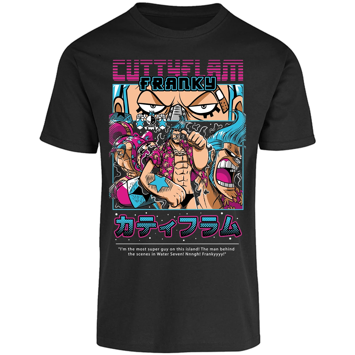 Playera One Piece Frankie Anime para Adulto 47