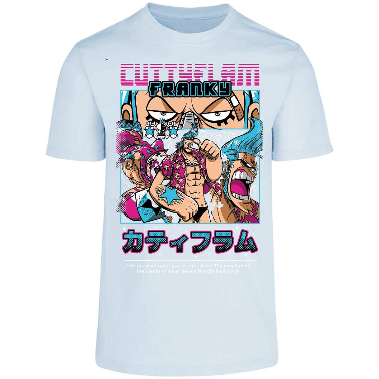 Playera One Piece Frankie Anime para Adulto 18