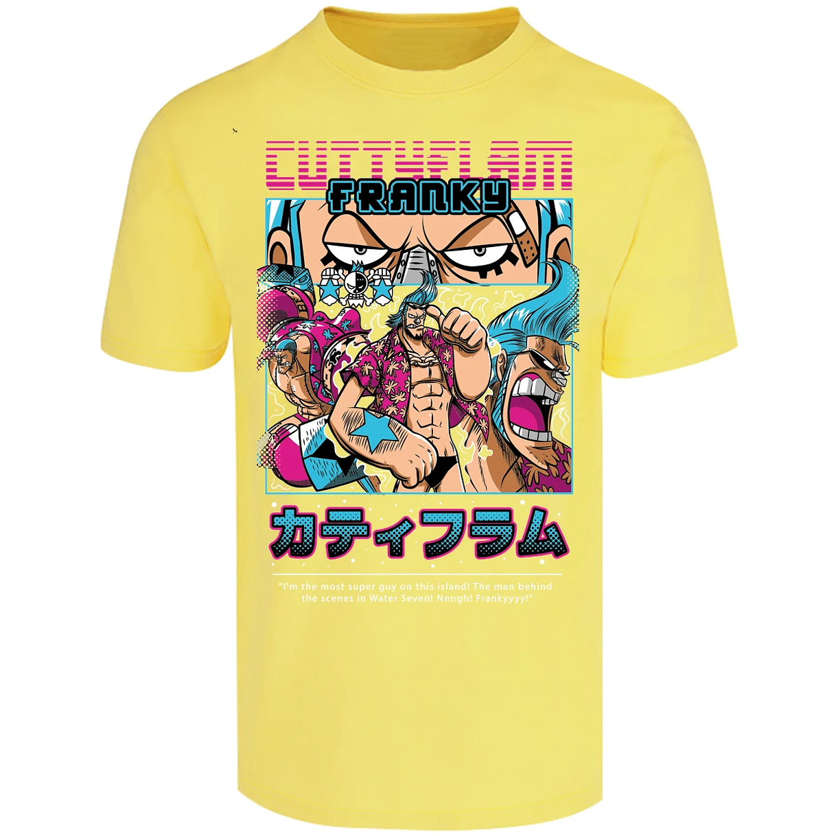 Playera One Piece Frankie Anime para Adulto 29