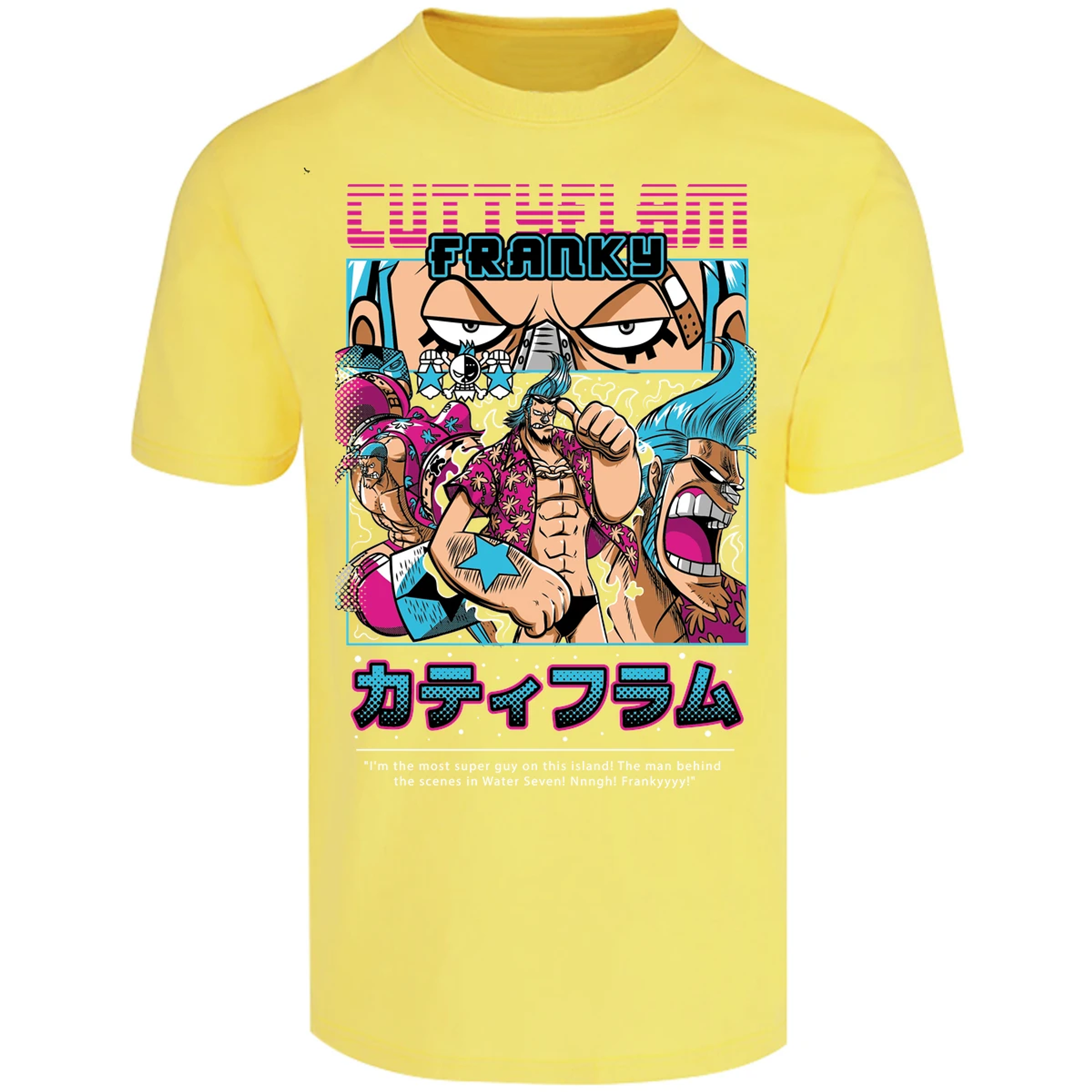 Playera One Piece Frankie Anime para Adulto 29