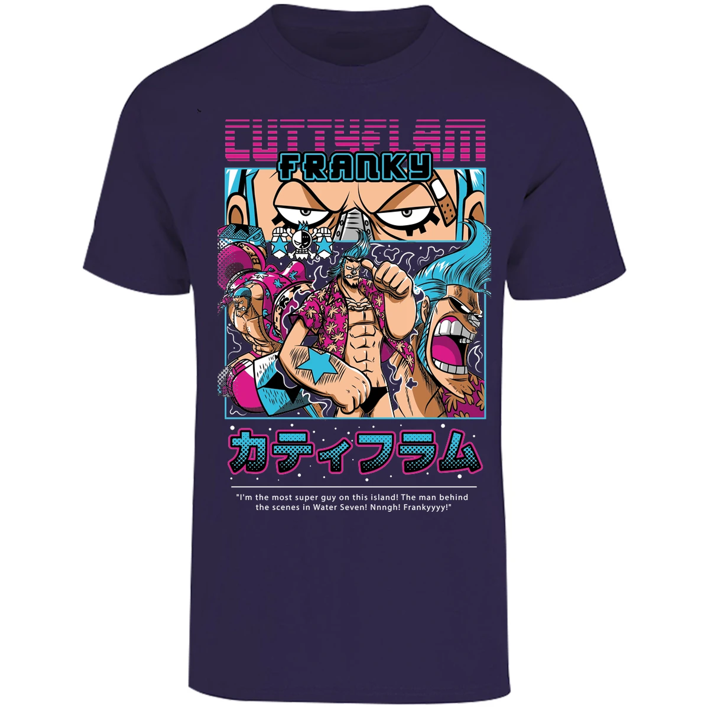 Playera One Piece Frankie Anime para Adulto 41