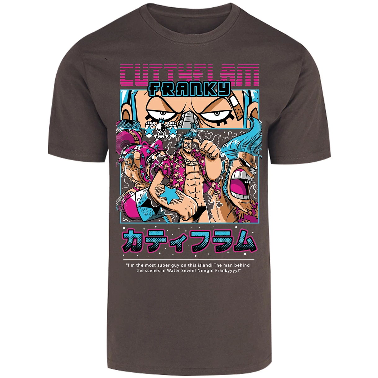 Playera One Piece Frankie Anime para Adulto 40