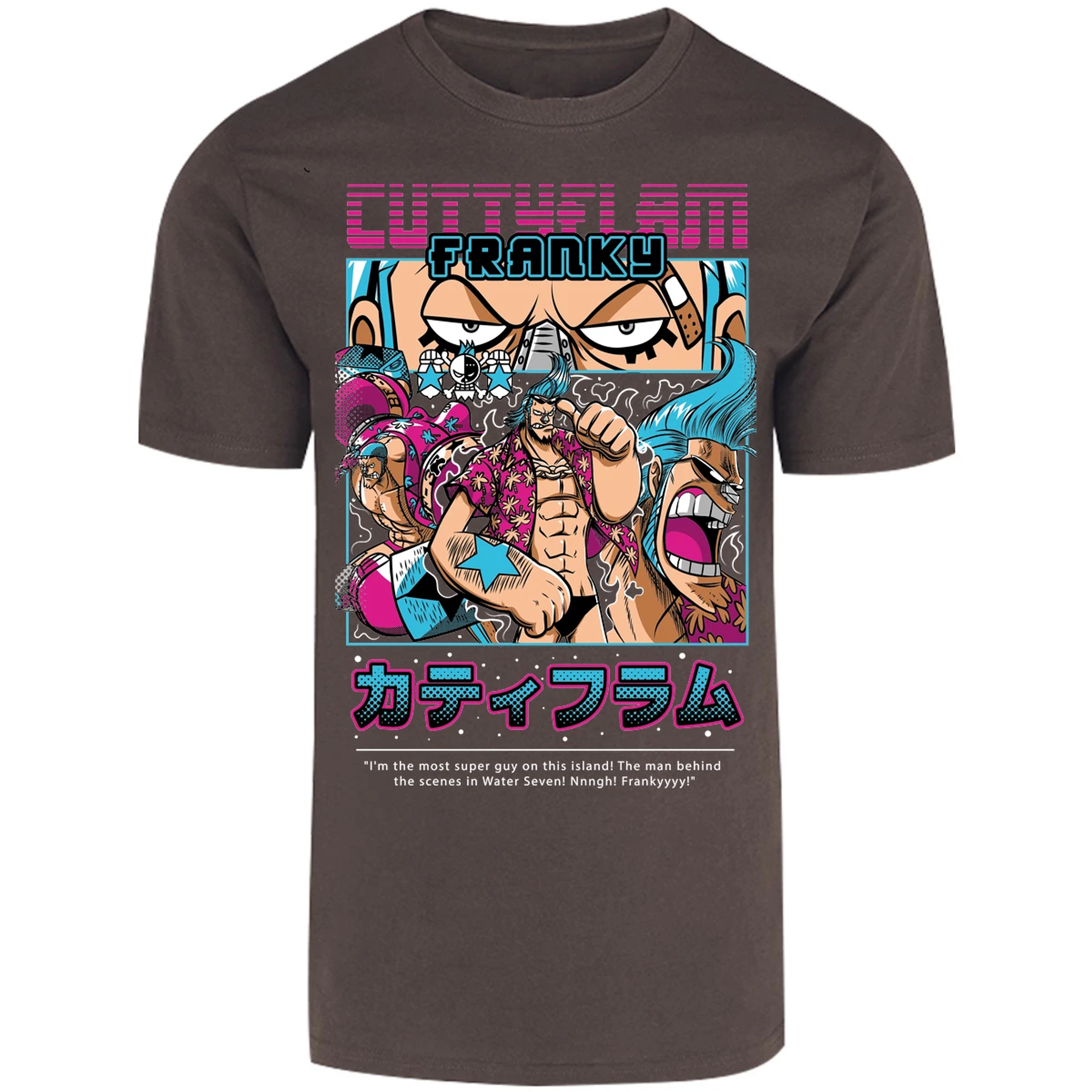 Playera One Piece Frankie Anime para Adulto 40