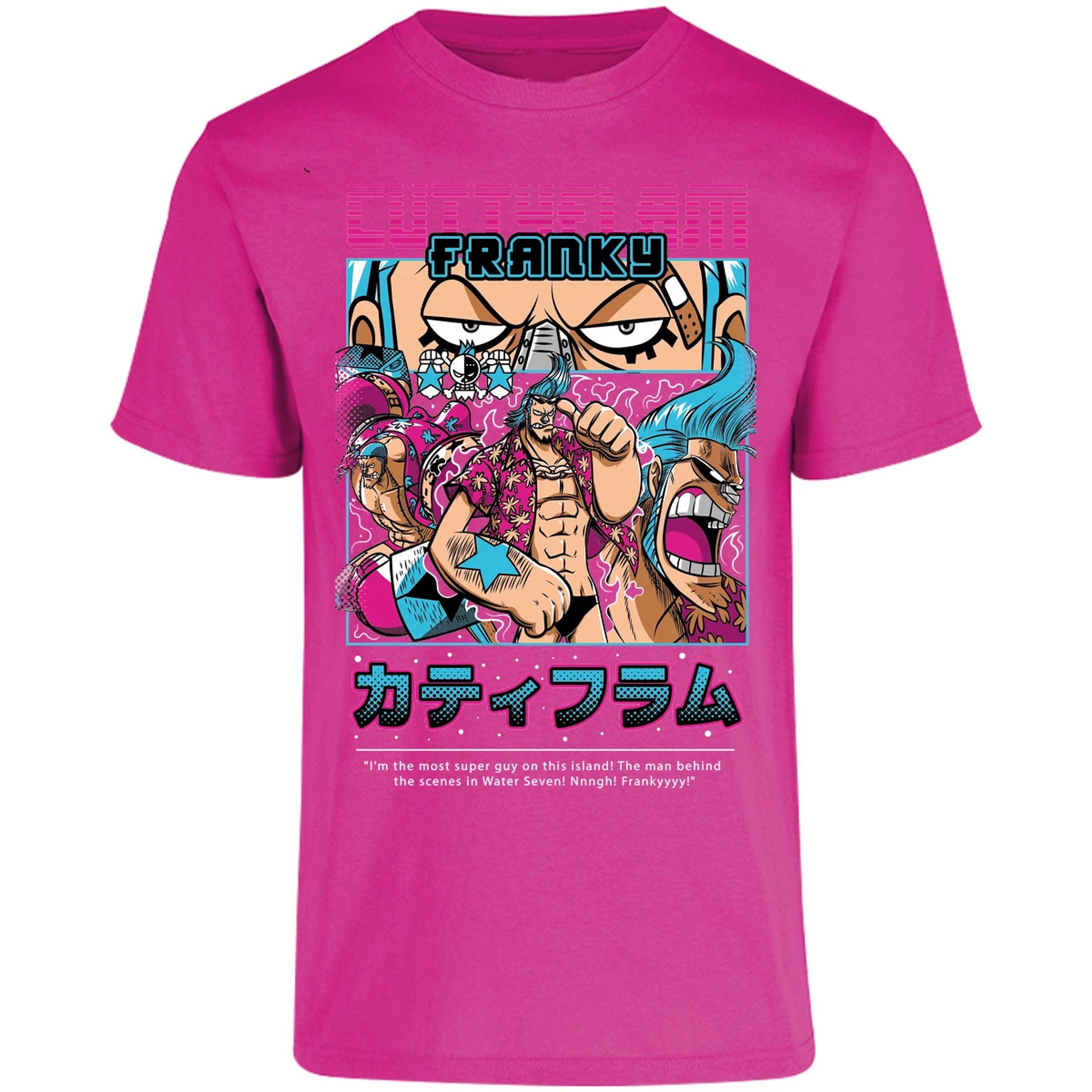Playera One Piece Frankie Anime para Adulto 43