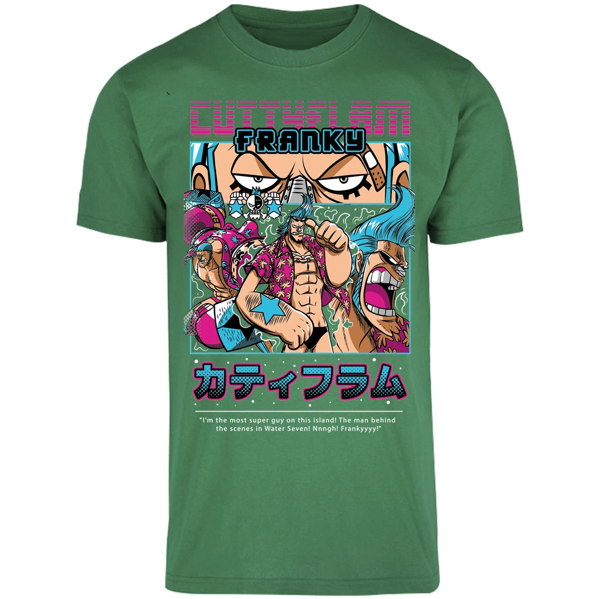 Playera One Piece Frankie Anime para Adulto 12