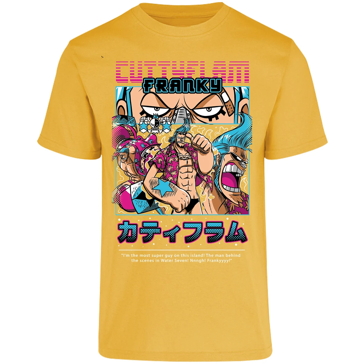 Playera One Piece Frankie Anime para Adulto 36
