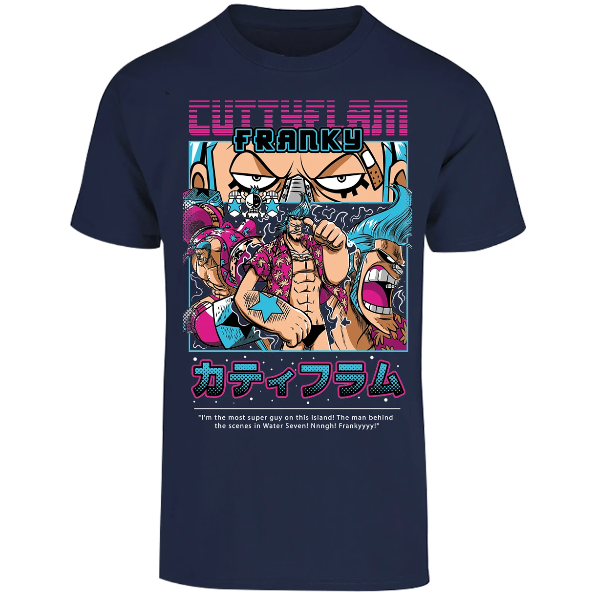 Playera One Piece Frankie Anime para Adulto 38
